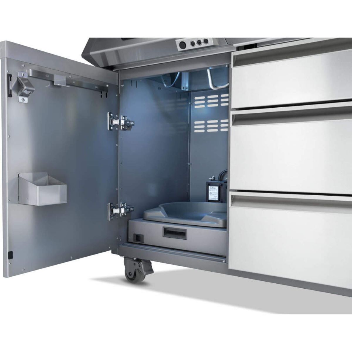 NAPOLEON® Prestige PRO™ 665, Connected, Edelstahl, inkl. Drehspieß