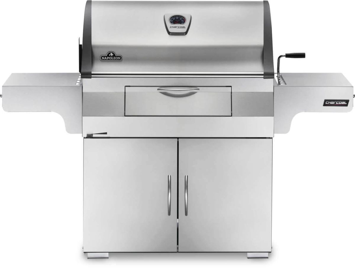 NAPOLEON® Holzkohlegrill, Edelstahl