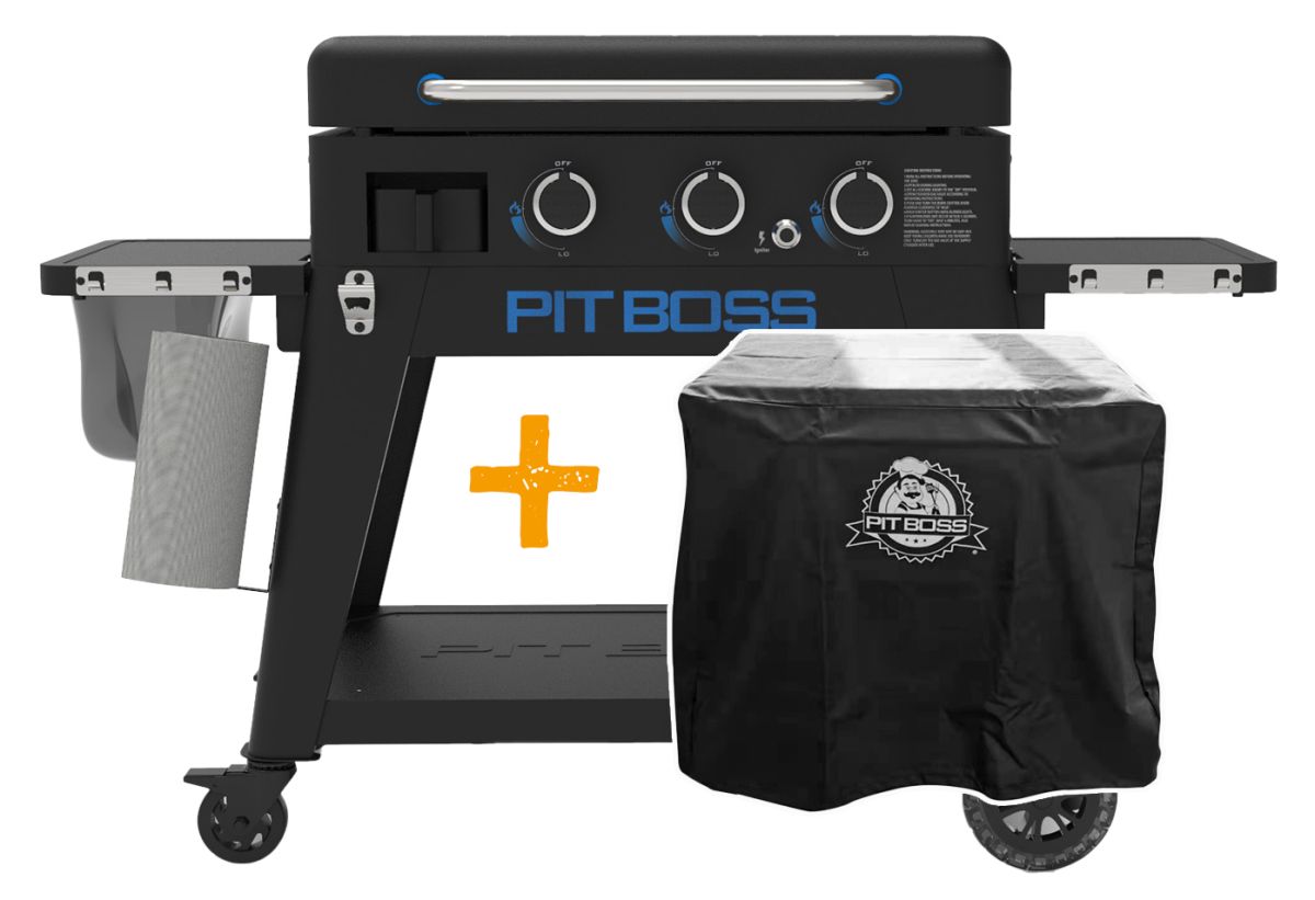 Pitboss Gasgrill Ultimate Plancha 3 (50mb) inkl Cover