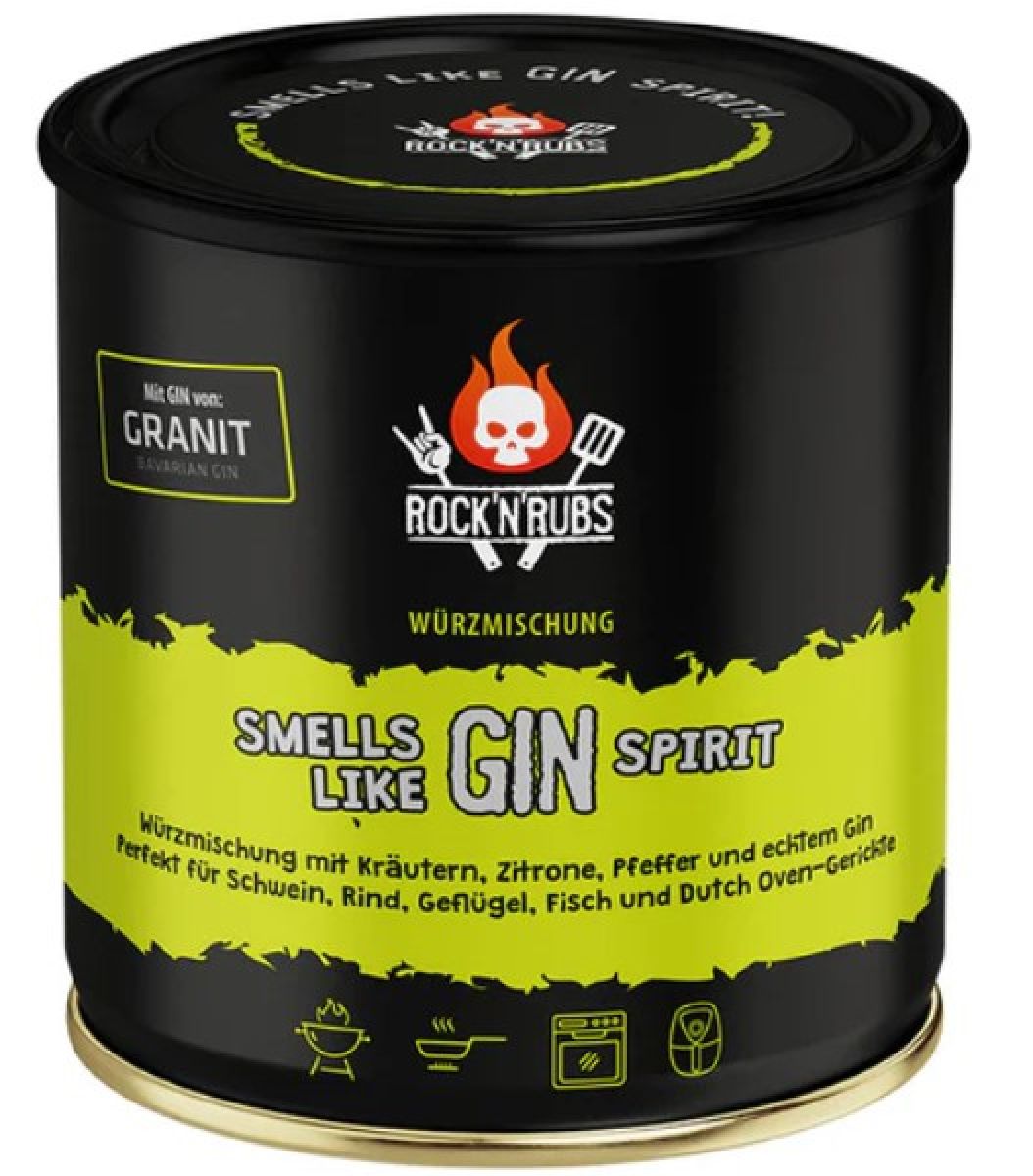 Rock n Rubs smells like gin spirit