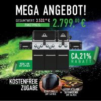 BroilKing Regal 690 Bundle inkl. Abdeckhaube und Gussplatte